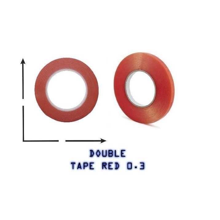 

Double Tape Merah 0.3 / Lem LCD Touchscreen / Lem Multi Fungsi / Lem