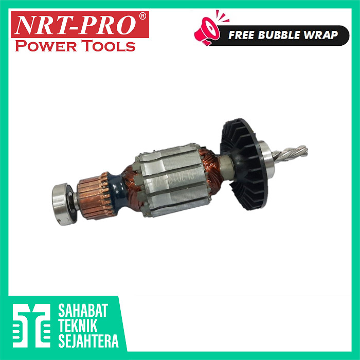 NRT-PRO MT 811 Armature Angker Mesin Bor Tangan Listrik Impact 13mm For Maktec Electric Hand Drill M
