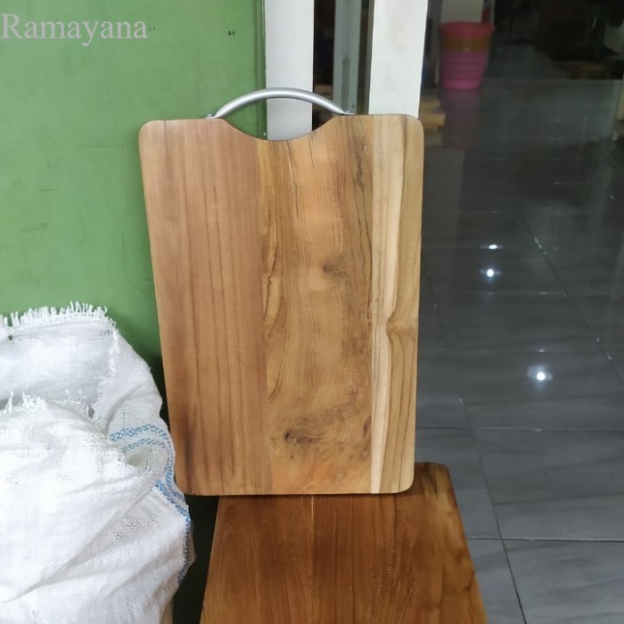 

Talenan Jati /Telenan Jati Murah Tebel 34x24 cm Murah