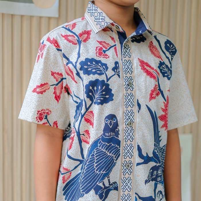 Dress Batik Anak Perempuan / Kemeja Batik Anak Laki-laki - UPH Series - Kemeja Anak, 2