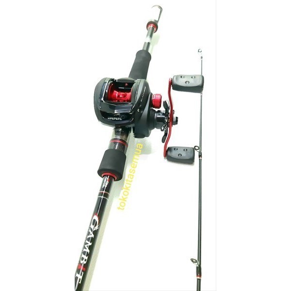 SET REEL PANCING BC BAITCASTING DAN ROD JORAN ABU GARCIA MODEL SESUAI FOTO DAN DESKRIPSI PRODUK