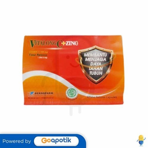 Vitalong C Plus Zinc Strip 4 Kaplet