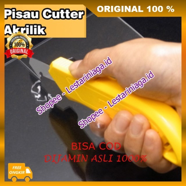 

BELI 1 GRATIS 1 Acrylic Cutter Pisau Cutter Akrilik Alat Pemotong Akrilik HPL PVC Dengan Mudah Dan Rapi ORIGINAL