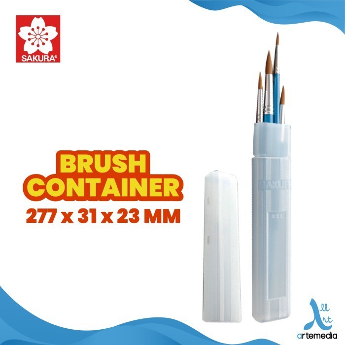 

Tempat Kuas Sakura Brush Container Kotak Kuas