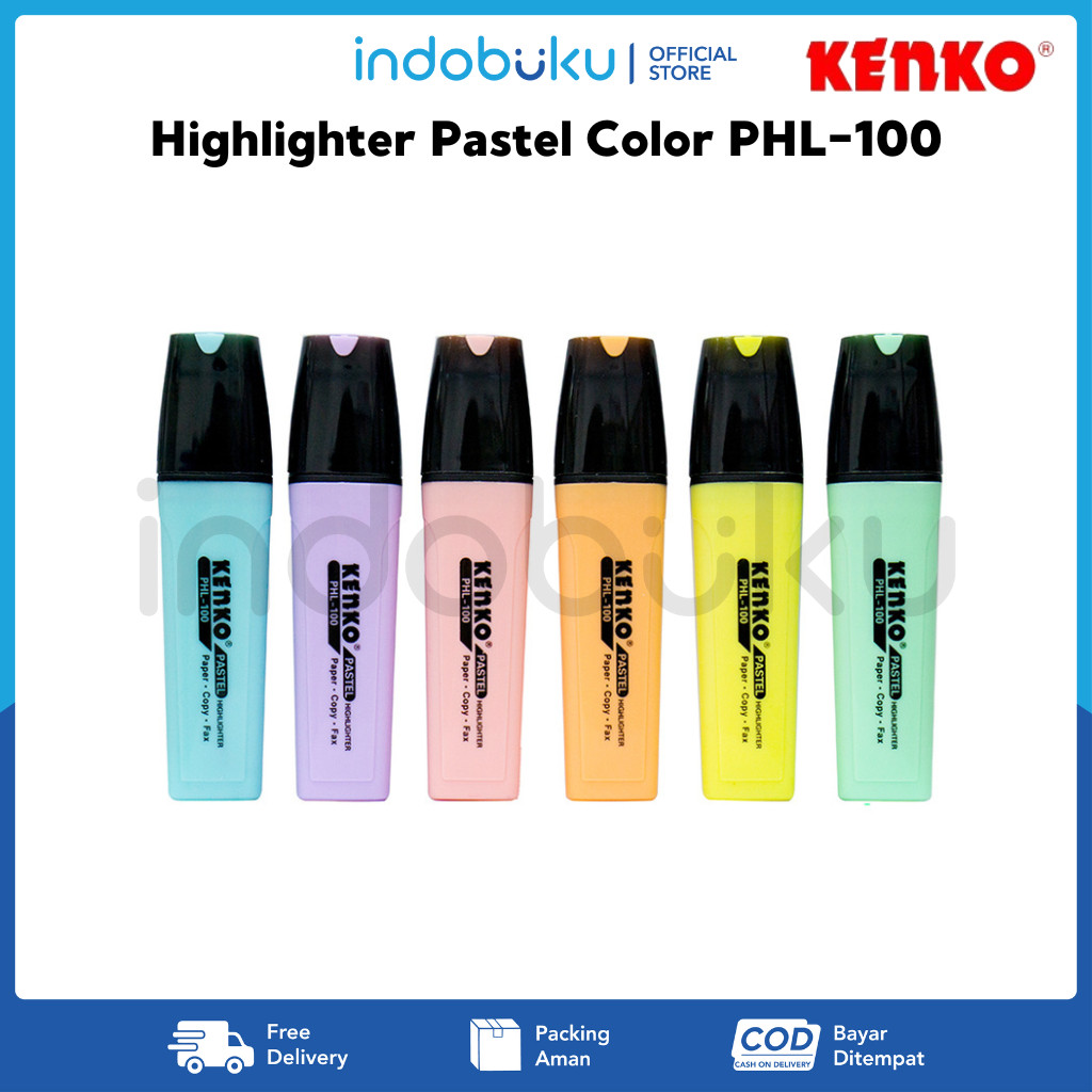 

Highlighter Pastel Color Kenko PHL-100