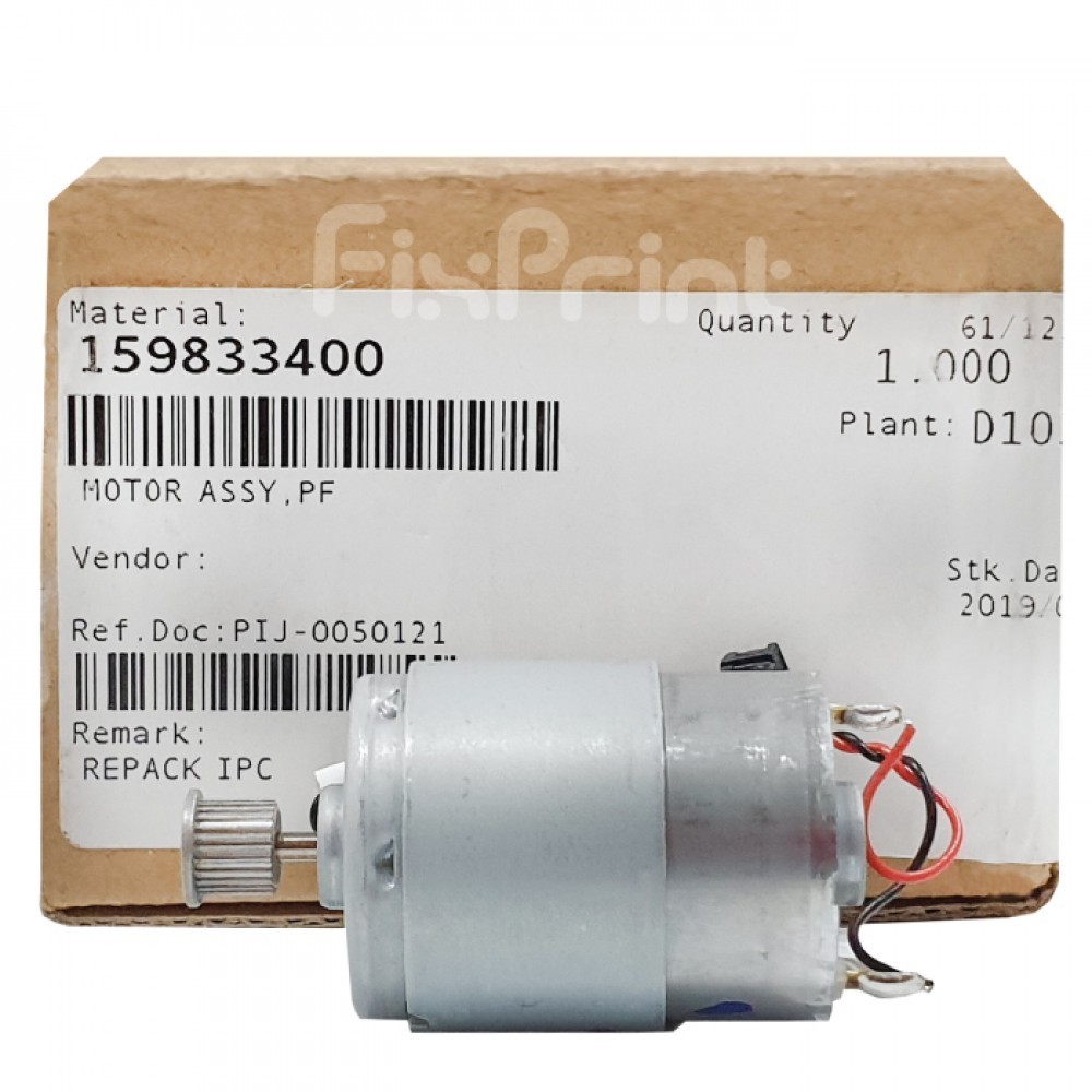 Dinamo PF Bawah Motor Epson Printer L120 L130 L220 Part Number 159833400 Motor Paper Feed Bekas, Nor