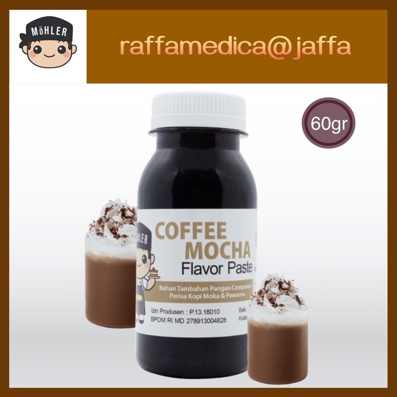 

PROMO 11.11 Perisa Pasta Mohler COFFEE MOCHA 60 gram