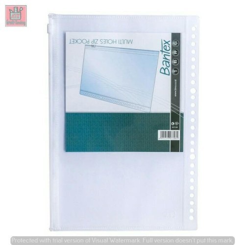 

MULTIHOLES ZIP POCKET B5 PP 8073 08 BANTEX 621160183