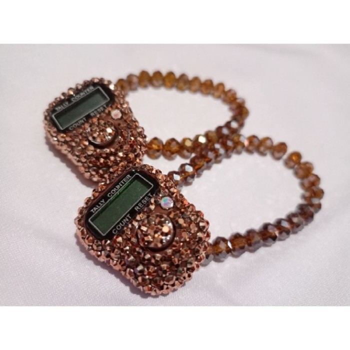 " Tasbih Digital Swarovski Gelang Kristal