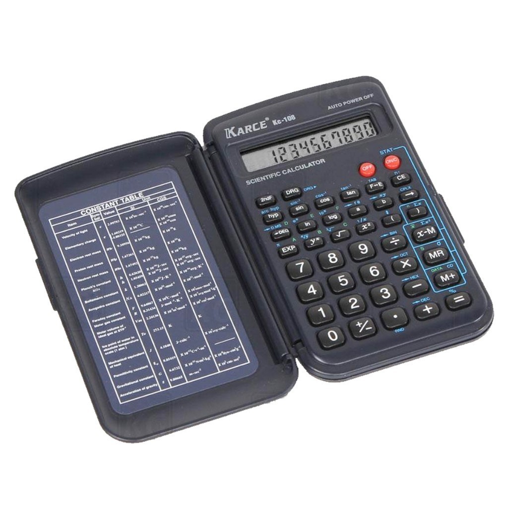 

Scientific Calculator Karce KC-108 Kalkulator Ilmiah Saku