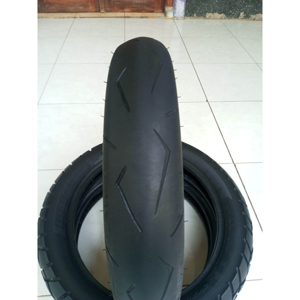 Ban motor second seken merk Mizzle MR 01 ring 14 ukuran 90/80-14 untuk motor matic Mio beat vario Sp