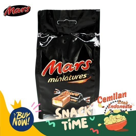 

Special Diskon Cokelat MARS Miniatures is 220gram - Terenak Termurah