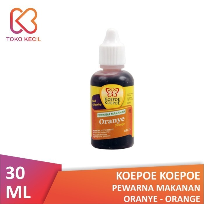 

Koepoe Koepoe Pewarna Makanan Oranye 30ml