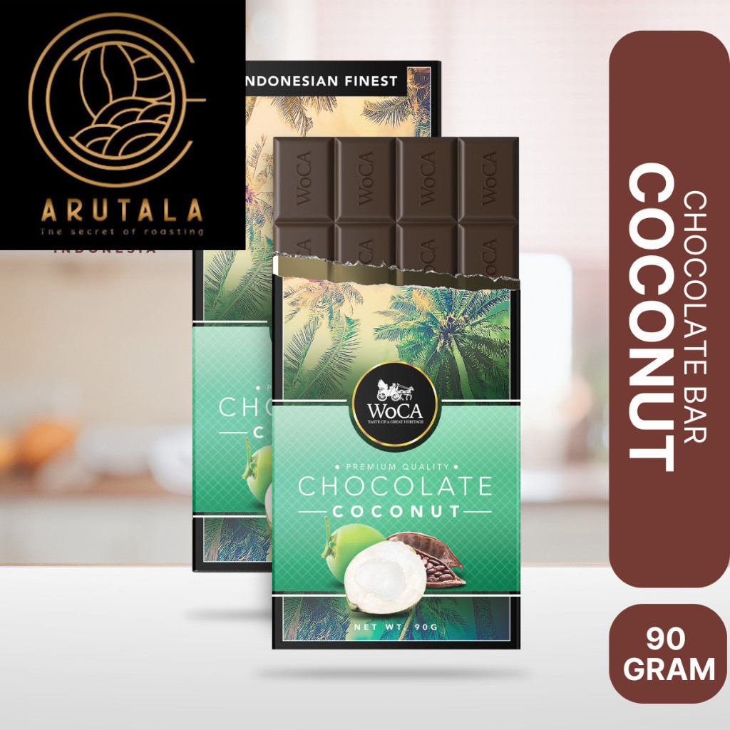 

WoCA Coklat Kelapa Premium Chocolate 90 gram -CB 2