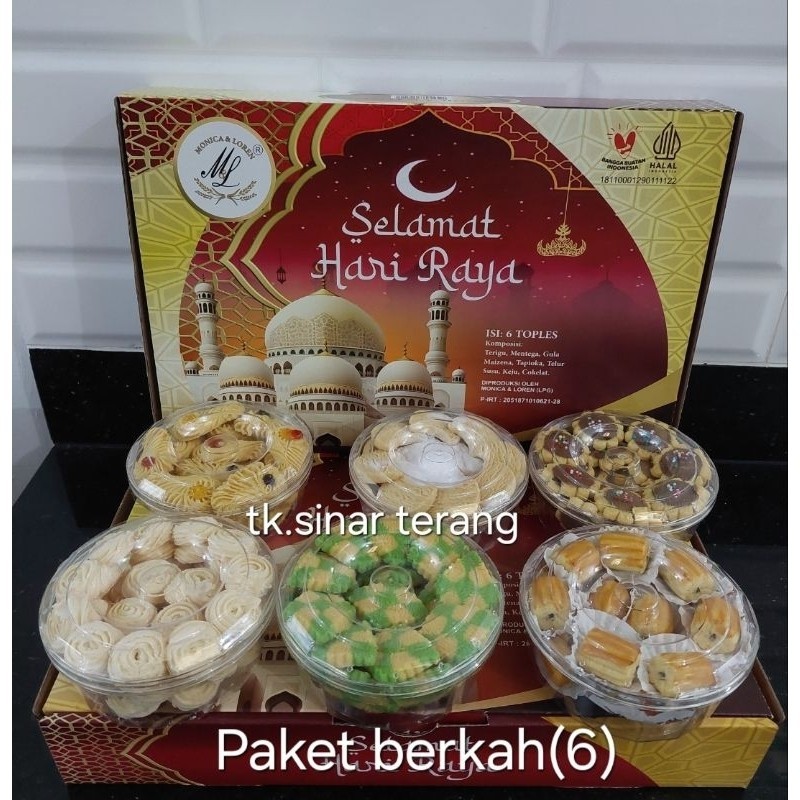 

DISKON Paket kue lebaran berkah (6) monica loren