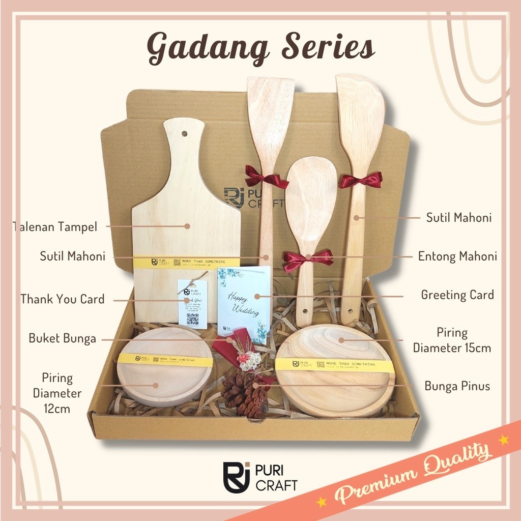 Kado LEbaran Idul FItri Keren unik kreatif kekinian Termurah / GADANG Series / Kado Nikahan / Hamper
