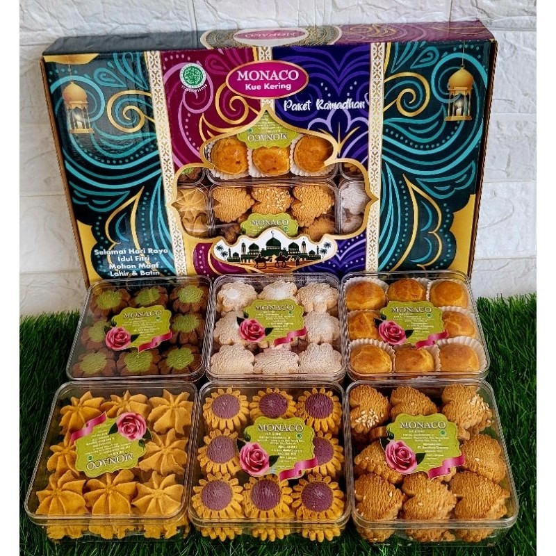 

DISKON Kue Kering Monaco - parcel kue lebaran - kue kering