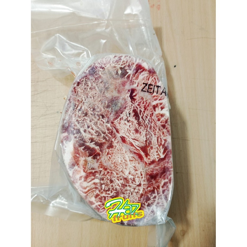 

Zeitagyu Wagyu AUS Striploin Sirloin Meltique Steak 200gram×5pcs