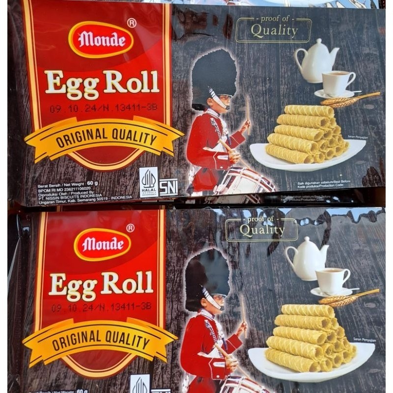 

Eggroll Monde Serena Original 60 grGratis Ongkir & COD