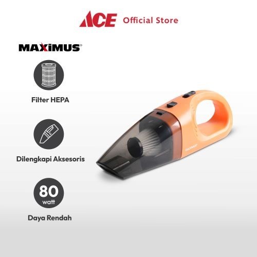 Maximus Penghisap Debu Mobil Basah Dan Kering 12V 80 Watt Alat Pembersih Cleaning Tool Car Vacuum Cl