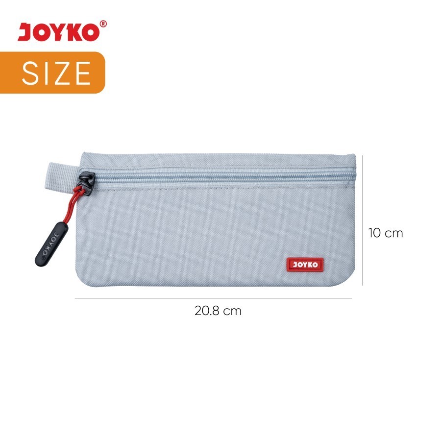 

HJK Joyko Pencil Case PC-5014 Kotak Tempat Pensil Tipis Minimalis Bahan Kain Berkualitas
