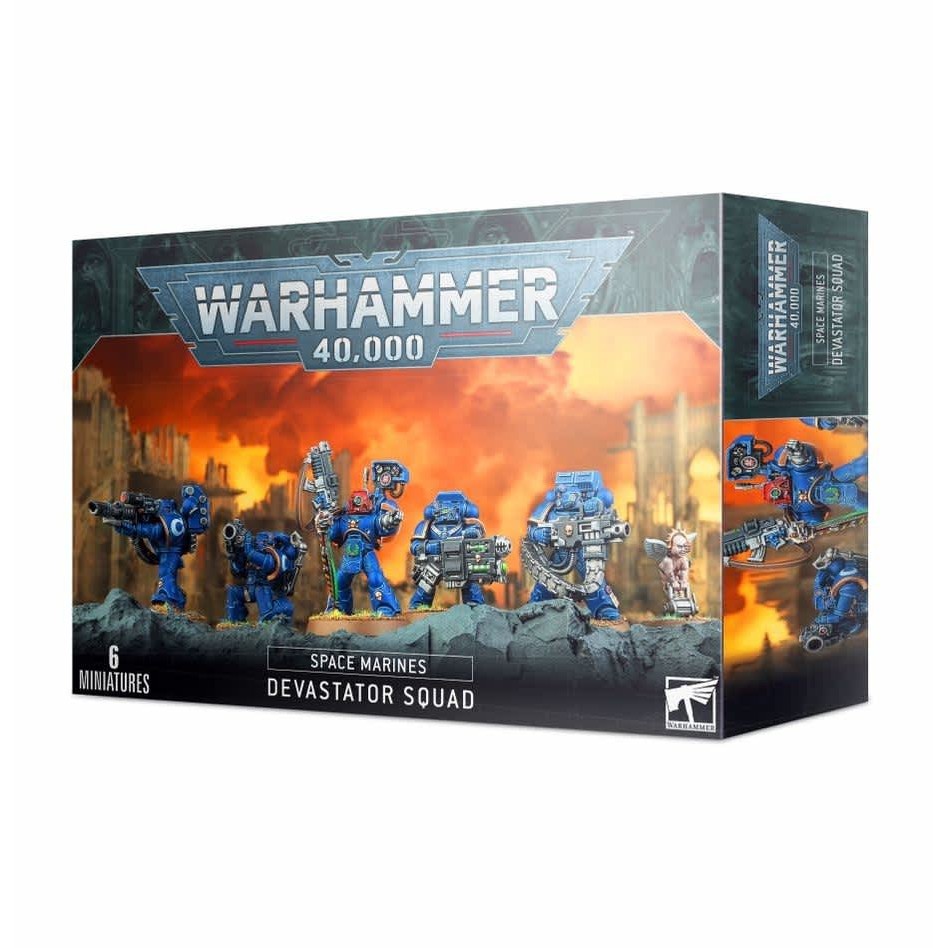 SPACE MARINES DEVASTATOR SQUAD