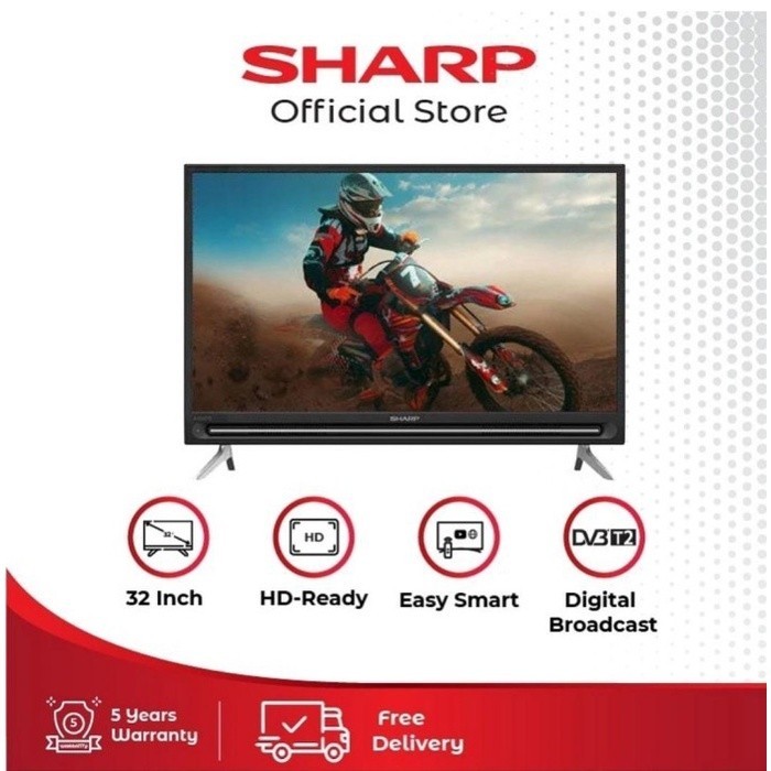 terbaru  sharp digital tv 24-32-42 inch ready