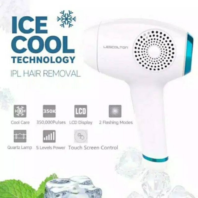 PROMO USA lescolton ice cold T011c ipl laser Penghilang Bulu rejuve hair removal epilator