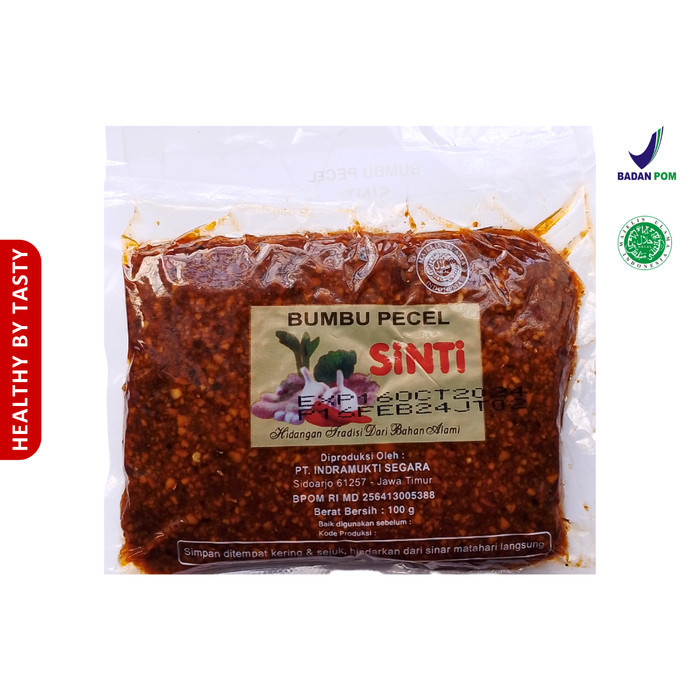 

Bumbu Pecel Sinti Sambel Rujak Bumbu Kacang Sambel Pecel 100gr