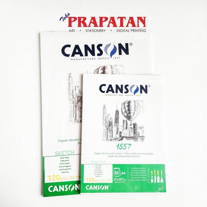 

Canson Sketchbook 1557 Extra White Drawing Paper - A4 -YY41