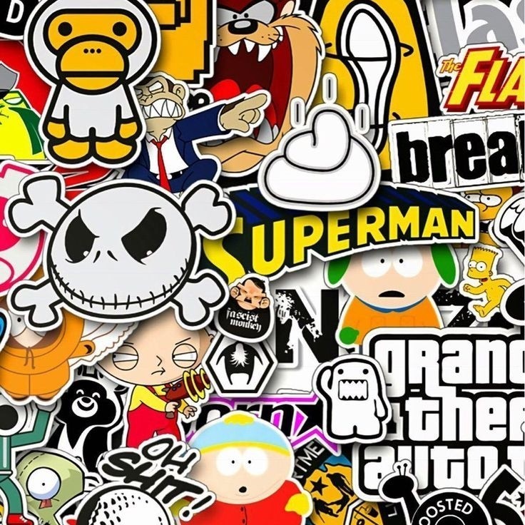 

Sticker Hypebeast Random Variasi Harga Satuan