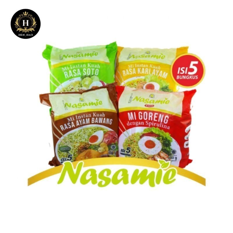 

NASAMIE - Mie Sehat Instan Tanpa Bahan Pengawet + Spirulina