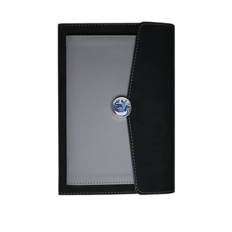 

Penutupan Magnetik A5 Buku Catatan Kulit Pu Jurnal dengan Set Pena untuk Hadiah Bisnis