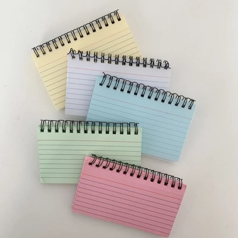 

Horizontal Line Notebook Tearable Coil Book Journal Note Book Office Supplies Diary Libretas Stationery for School Students