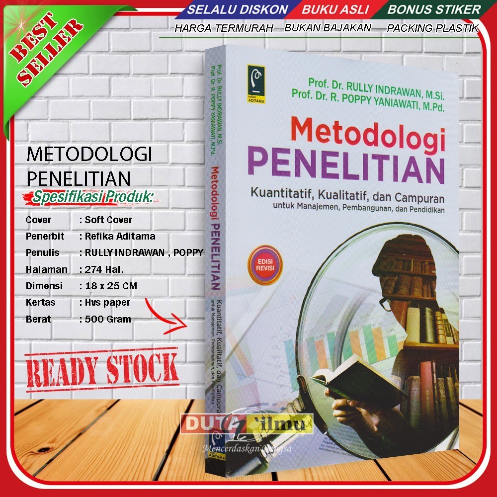

Metodologi PENELITIAN Kuantitatif Kualitatif dan Campuran untuk Manajemen Pembangunan dan Pendidikan