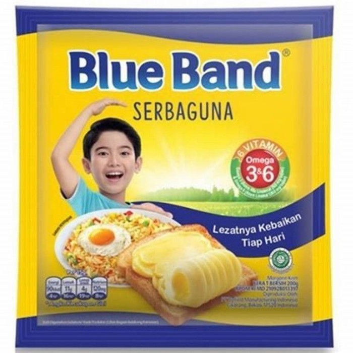 

Blueband margarin serbaguna sachet 200 gram