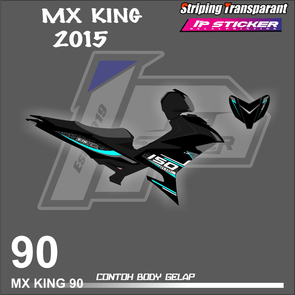 

MX KING 150 (COD) STIKER STRIPING MOTOR YAMAHA MX KING - STIKER LIST GRAFIK SIMPLE WARNA VARIASI DESAIN RACING HOLOGRAM DAN TRANSPARAN BISA COD IP.STRIPING KODE 90 motorcicle