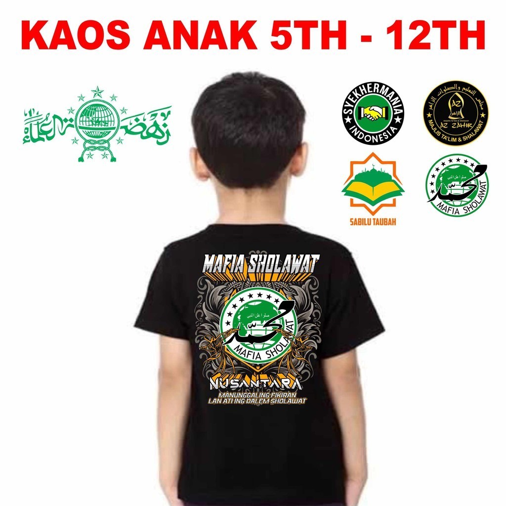 KAOS MAFIA SHOLAWAT ANAK SYEKHERMANIA KAOS MUSLIM ANAK KAOS ANAK AZ ZAHIR MAFIA SHOLAWAT KODE NUSA O