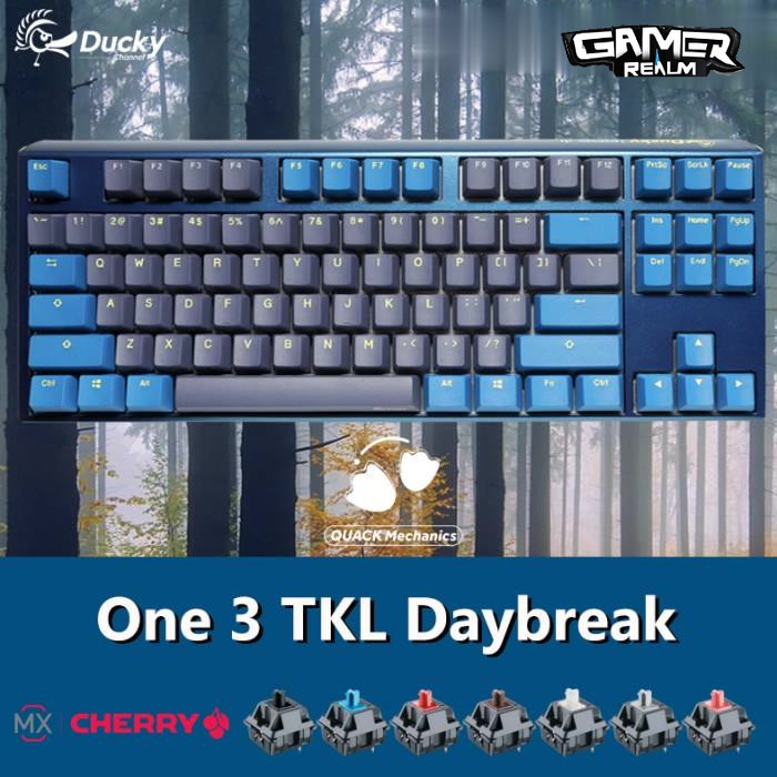 Ducky One 3 TKL Daybreak Hotswap RGB Mechanical Gaming Keyboard
