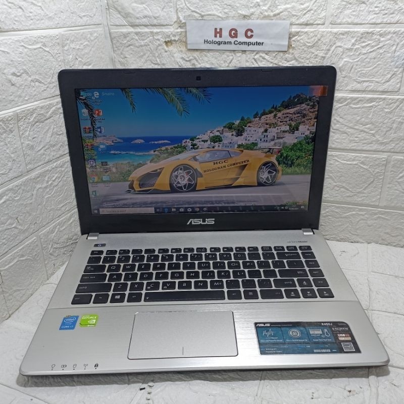 FROMO SPESIAL SHOP Laptop Asus Gaming  Core i7  Vga Nvidia Ram 8 GB Ssd 256 Llike New