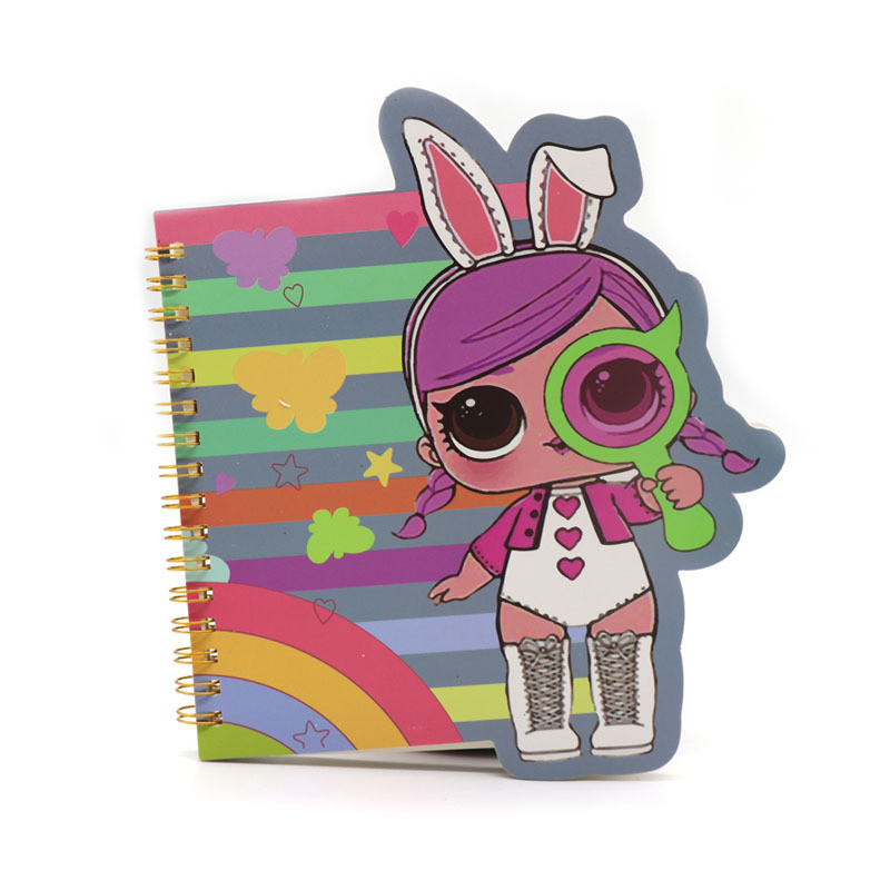 

Penjualan Laris Bantalan Memo Promosi Kreatif Buku Catatan Spiral Lucu Gembok Kustom Anak-anak