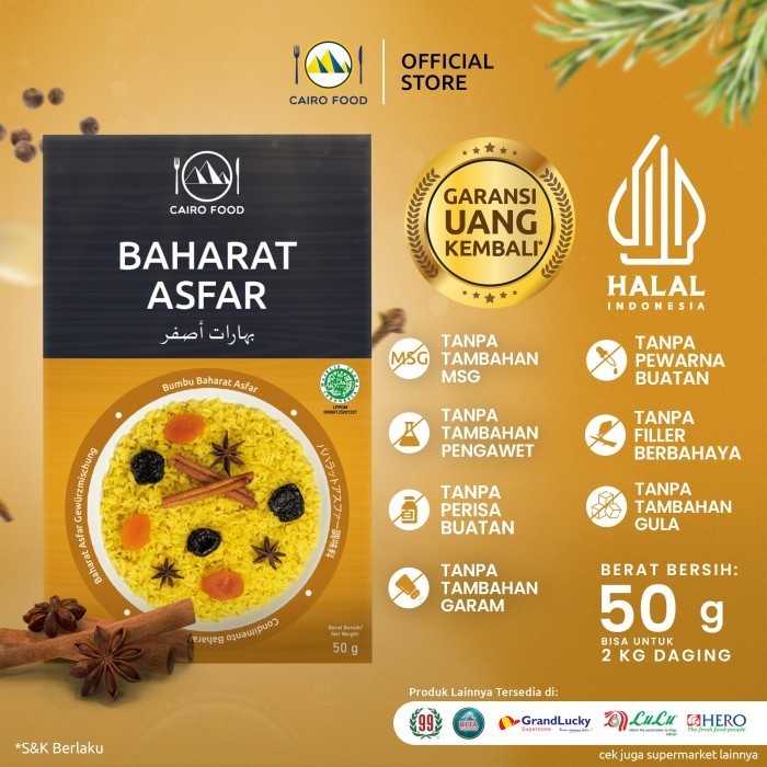 

NEW Bumbu Baharat Asfar- Cairo Food