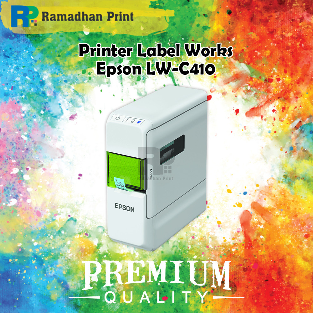 

Epson LabelWorks LW-C410 LWC410 LW C410 Portable Sticker Label Printer - iOS Android