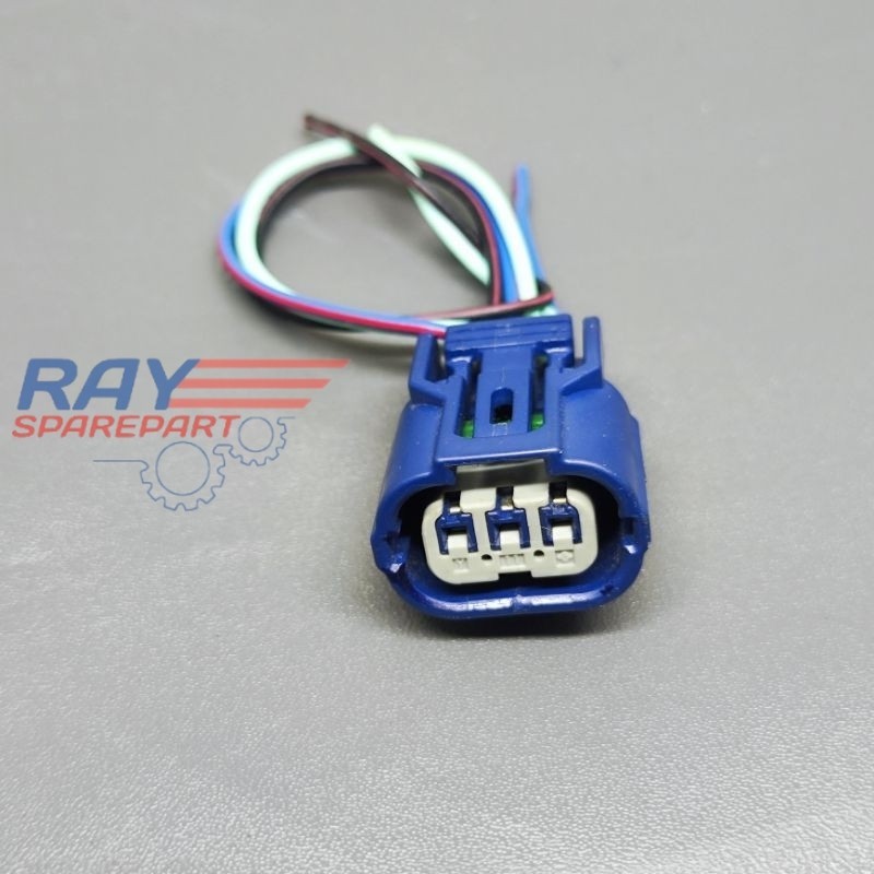 SOCKET KABEL SPEED SENSOR YAMAHA VIXION NEW R15 DLL ORIGINAL / SOKET KABEL MOTOR