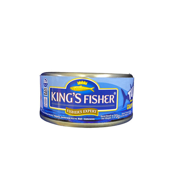 

KING'S FISHER TUNA CHUNK IN BRINE 170 GR