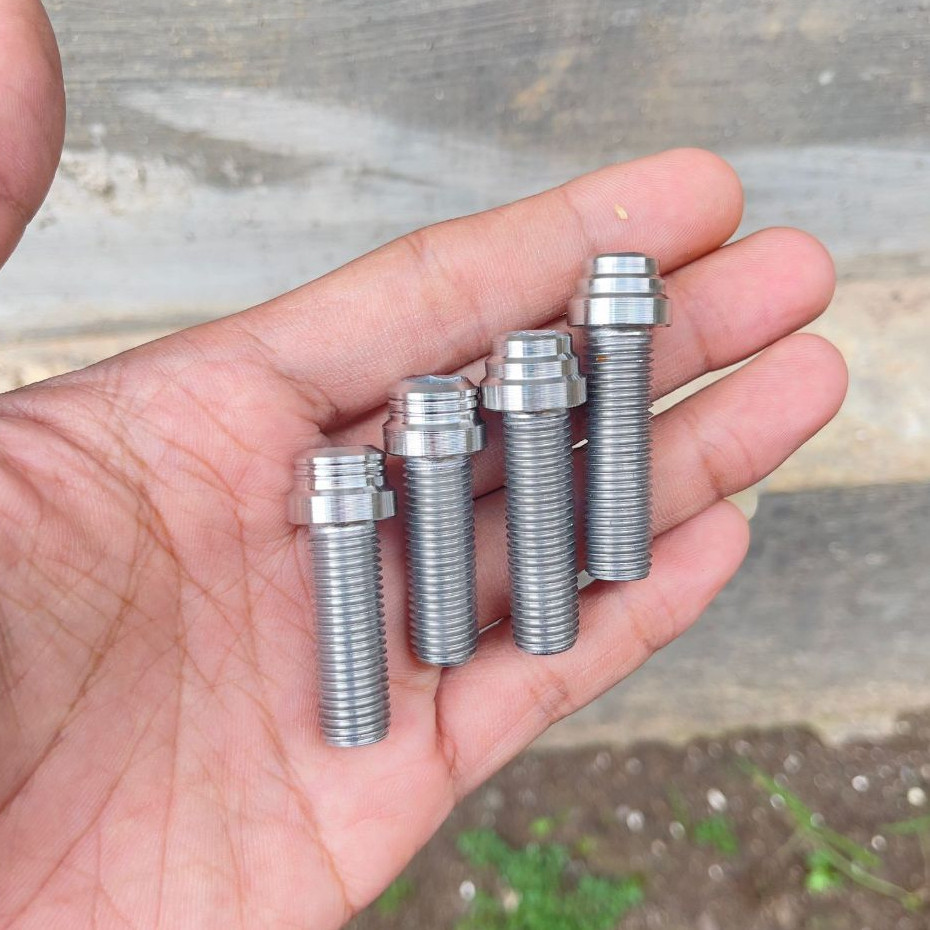 baut kaliper yamaha L stainless custom handmade Custom Bubut Handmade