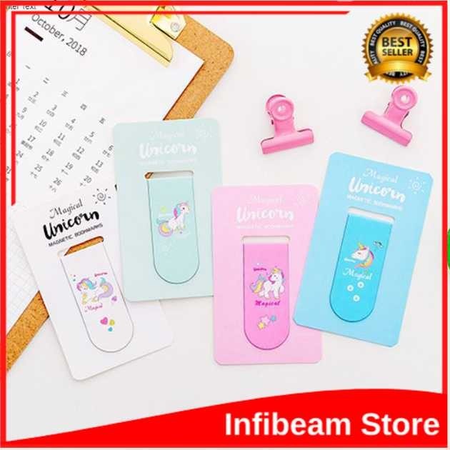 

pembatas buku magnet unicorn magnet bookmark skl022