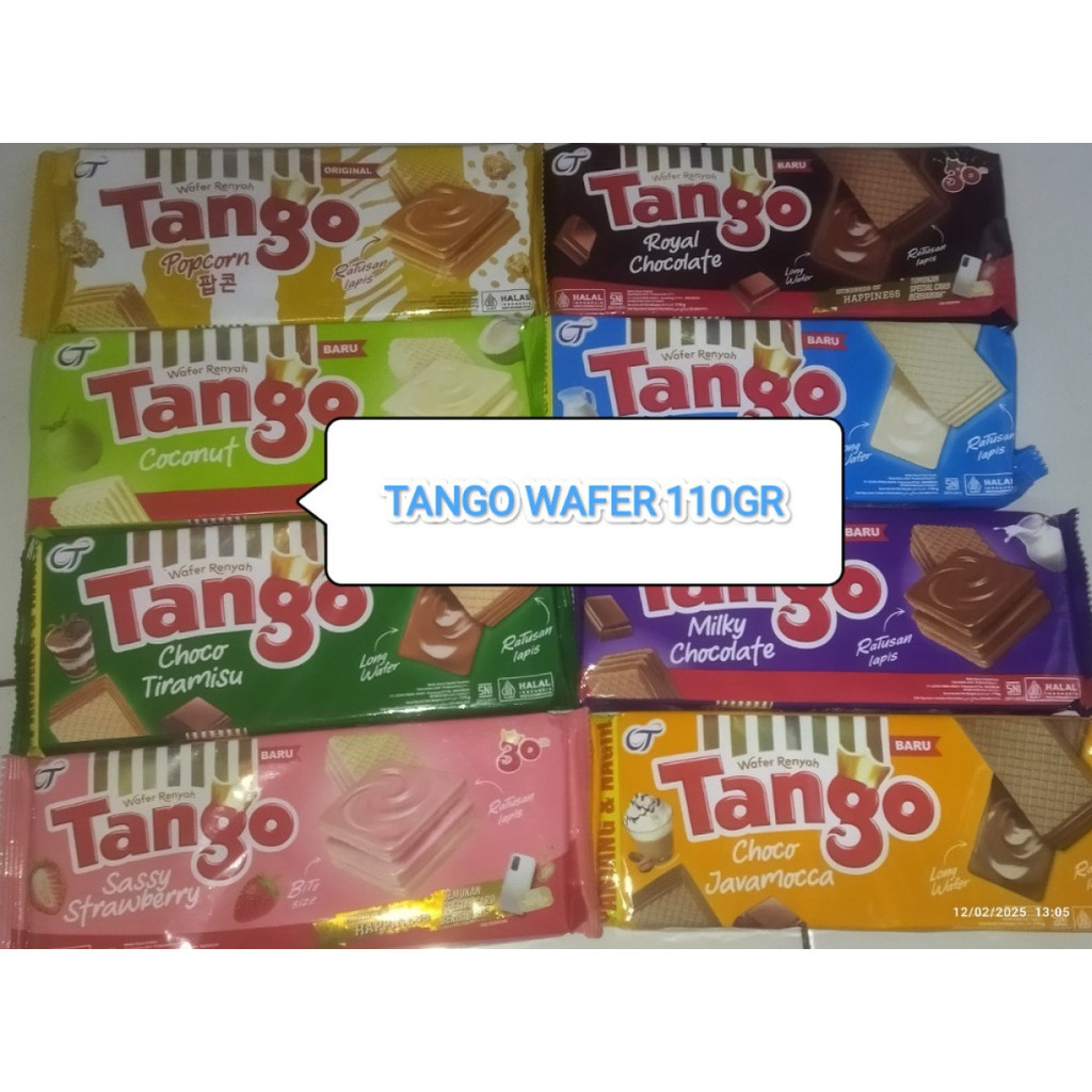 

Tango wafer krim 130gram all variant