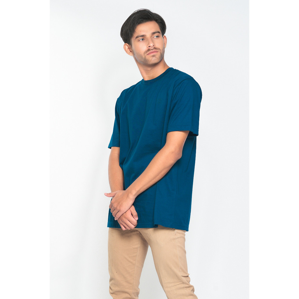 Kaos  Polos/Cole Oblong Lengan Pendek  Maven Dark Jade