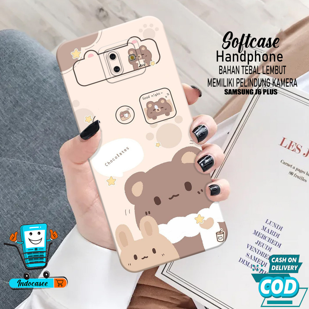 Case Hp SAMSUNG GALAXY J6 PLUS- Softcase SAMSUNG GALAXY J6 PLUS Terbaru - Casing SAMSUNG GALAXY J6 P